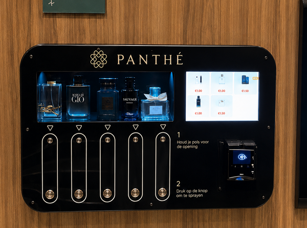 Start your own side business with ready to launch perfume vending system